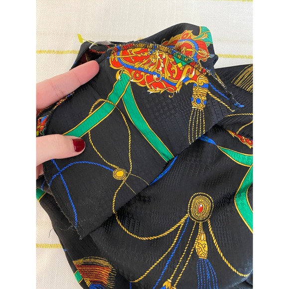 Vintage La Chine Classic by Galinda Wang Regency Blouse Womens 10 Classic Luxe - Picture 8 of 10